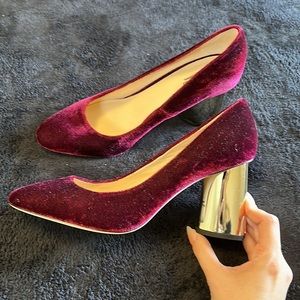 Kate Spade Sybil Gem Block-Heel Pumps